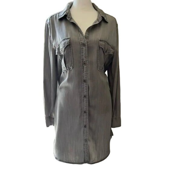 Philosophy Shirt-Style Dress Size Medium - Picture 1 of 11